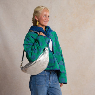 Vintage Gold Astrid - Nickel & Suede