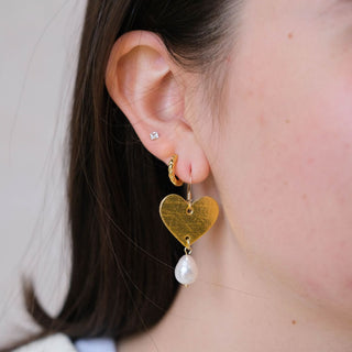 Vintage Gold Eden - Nickel & Suede