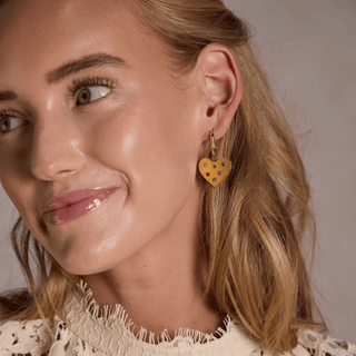 Vintage Gold Jeweled Quinn - Nickel & Suede