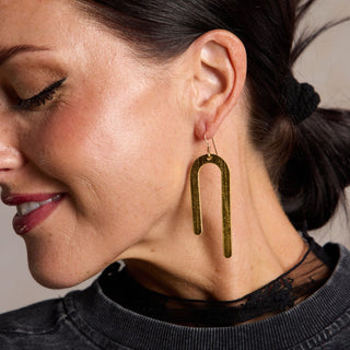 Vintage Gold Nara - Nickel & Suede