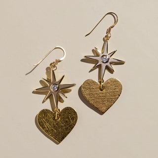 Vintage Gold Rowan - Nickel & Suede