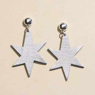 Vintage Silver Astrid - Nickel & Suede