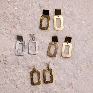 Vintage Silver Logan - Nickel & Suede