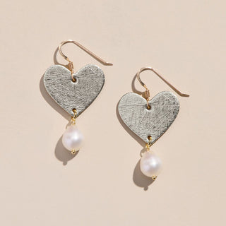 Vintage Silver Mixed Metal Eden - Nickel & Suede