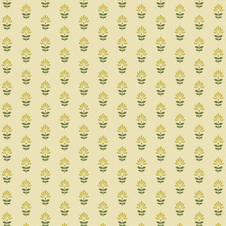 Wallflower Wallpaper - Nickel & Suede