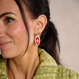 White Ingrid - Nickel & Suede