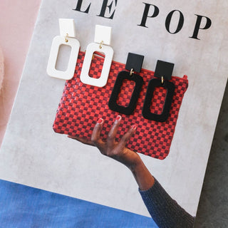 White Logan - Nickel & Suede