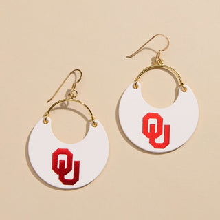 White University of Oklahoma Nina - Nickel & Suede