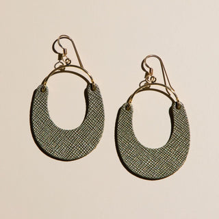 Winter Moss Nadia - Nickel & Suede