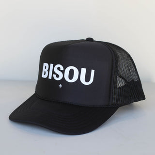 Bisou Trucker Hat - Nickel & Suede