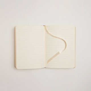 Blank Canvas Leather Journal - Nickel & Suede