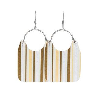 Cocktail Hour Charlies - Nickel & Suede