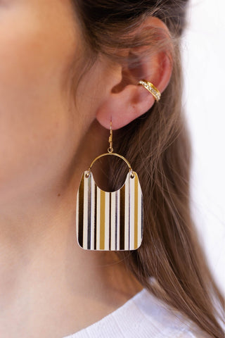 Cocktail Hour Charlies - Nickel & Suede