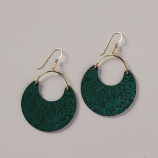 Evergreen Bouquet Ninas - Nickel & Suede