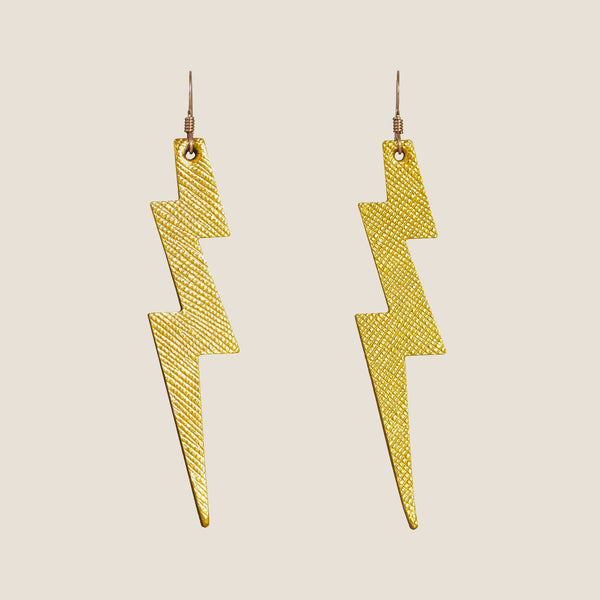 Pre-order 14k Gold Lightning Bolt End