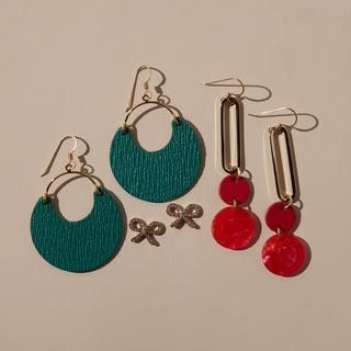 Holiday Classics Set - Nickel & Suede